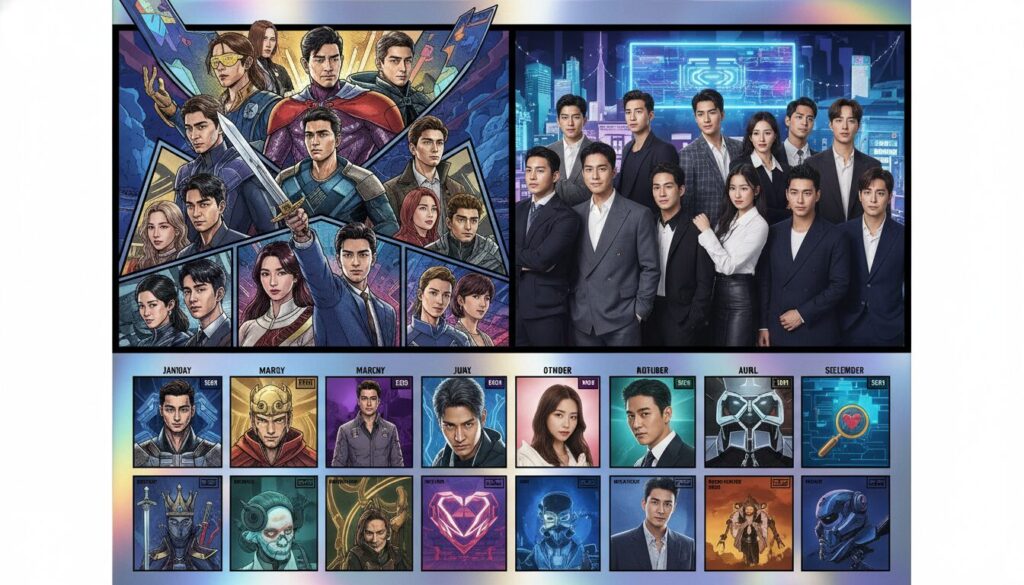 【2026年最新版】絶対見るべき！ウェブトゥーン原作の韓国ドラマ実写化カレンダー｜キャスト予想と配信スケジュール完全網羅