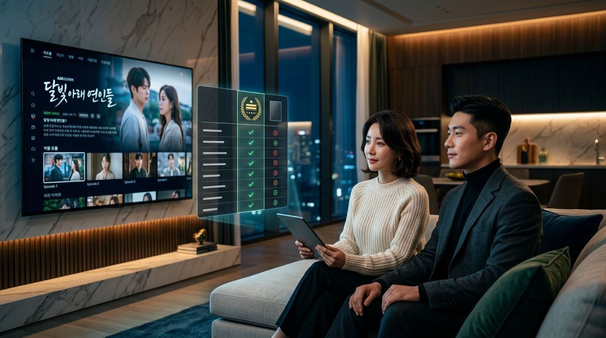 📺 食事シーンが満載！グルメ好きにおすすめの韓国ドラマ配信サービス比較 - 1