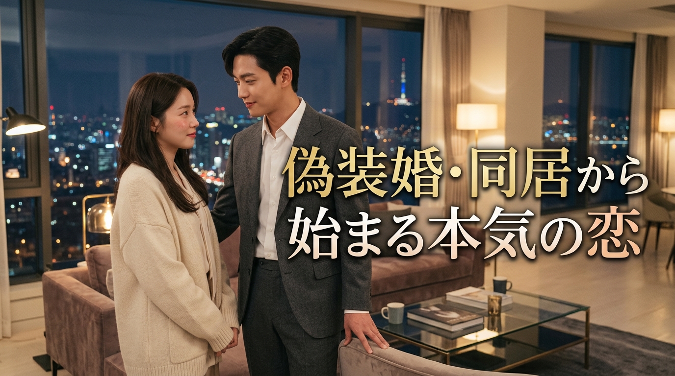 【2026最新】「偽装婚・同居から始まる本気の恋」韓国ドラマ傑作5選！大人女子が沼るトキメコロマンスを徹底解剖