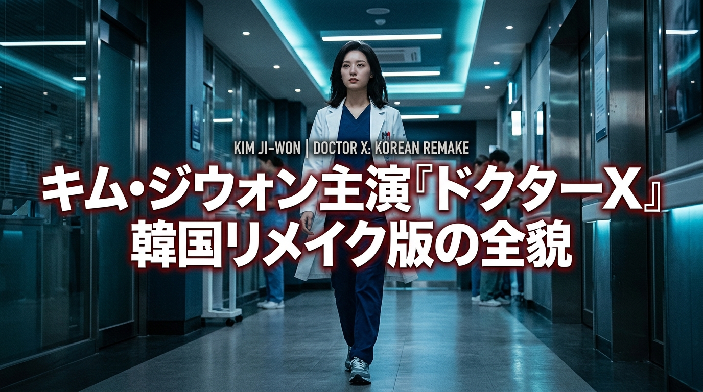 キム・ジウォン主演『ドクターX』韓国リメイク版の全貌！日本版との違い・キャスト相関図と日本配信どこで見られるか徹底解説