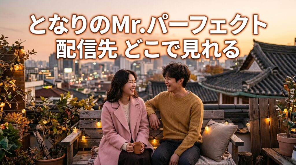 『となりのMr.パーフェクト』配信先はどこで見れる？U-NEXTやAmazonプライムの配信状況と無料視聴の落とし穴を徹底比較