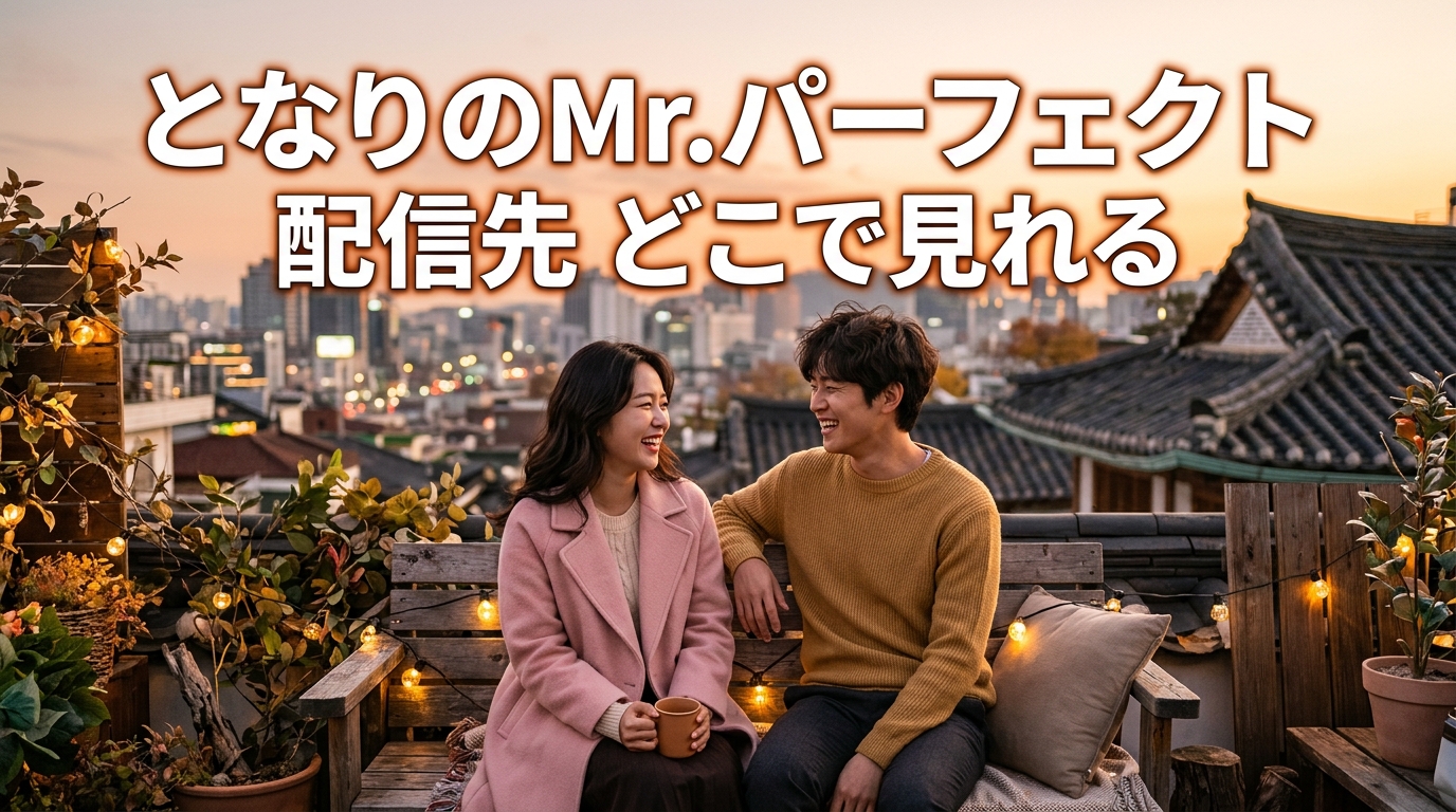 『となりのMr.パーフェクト』配信先はどこで見れる？U-NEXTやAmazonプライムの配信状況と無料視聴の落とし穴を徹底比較